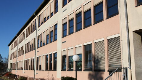 Lehrsaalgebäude an der Hochschule am Campus Wiesbaden