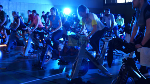 11. Indoor - Cycling - Advent - Marathon der HöMS Foto der Teilnehmer des 11. Indoor - Cycling - Advent - Marathon der HöMS