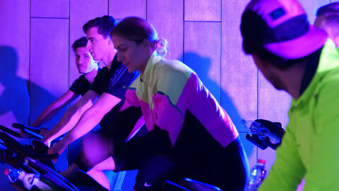 11. Indoor - Cycling - Advent - Marathon der HöMS Foto der Teilnehmer des 11. Indoor - Cycling - Advent - Marathon der HöMS