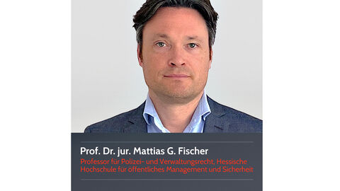 Prof. Dr. jur. Matthias G. Fischer Foto des Prof. Dr. jur. Matthias G. Fischer