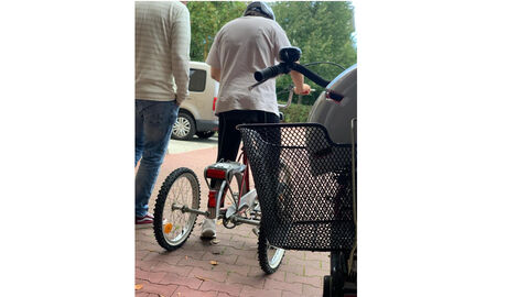 Praktisches Training mit dem Dreirad Praktisches Training mit dem Dreirad