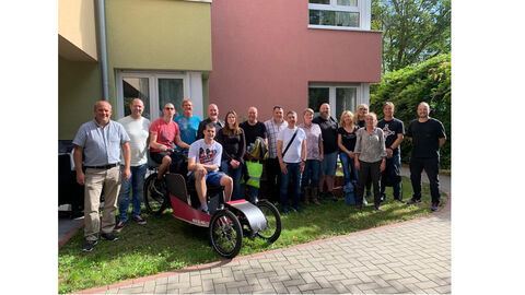 Abschlussgruppenfoto des „Aufbauseminars Verkehrspädagogik“ 