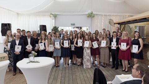 Absolventinnen und Absolventen des Campus Gießen