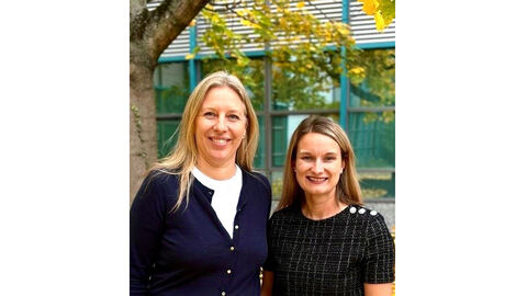 Die Gleichstellungsbeauftragten der HöMS - Sabine Neuwirth (links) und Tina Schneider (rechts)