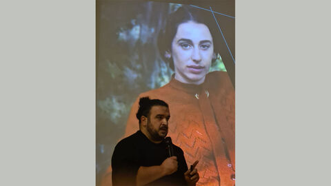 Seyfullah Köse Referent Köse bei einem Vortrag