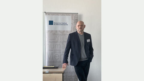 Michael Schwandt eröffnet den Workshop.