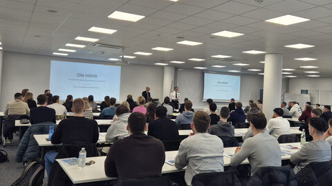 Einstellungstag des Fachbereichs Polizei am Campus Mühlheim